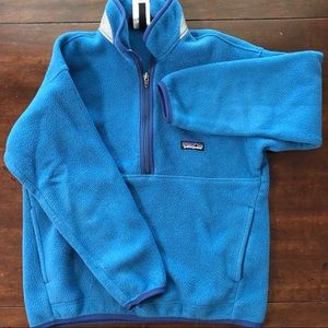 Boys Patagonia fleece jacket